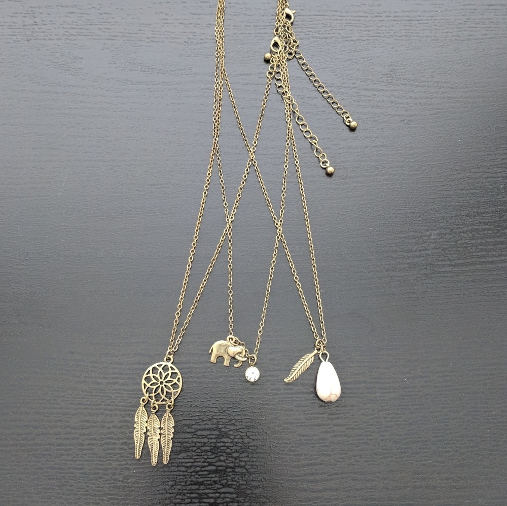 Bronze Chain Necklaces
